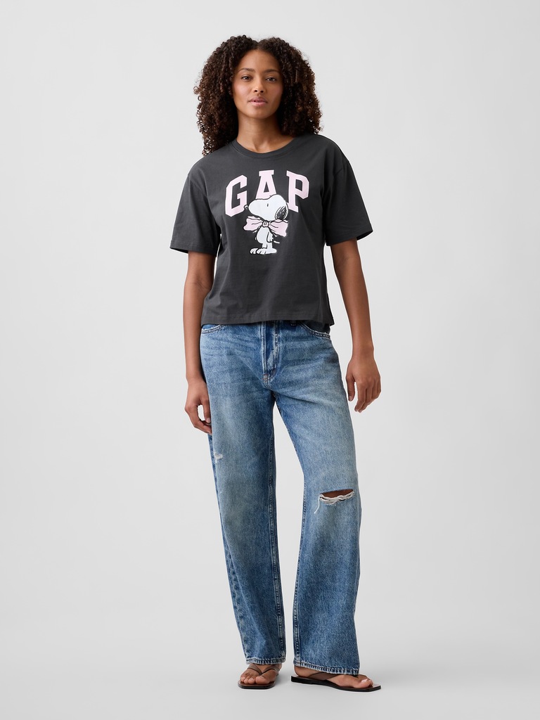 Peanuts Oversized Gap Logo T-Shirt