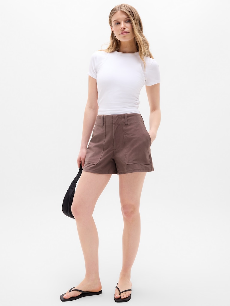 Skyline High Rise Tailored 4" Short