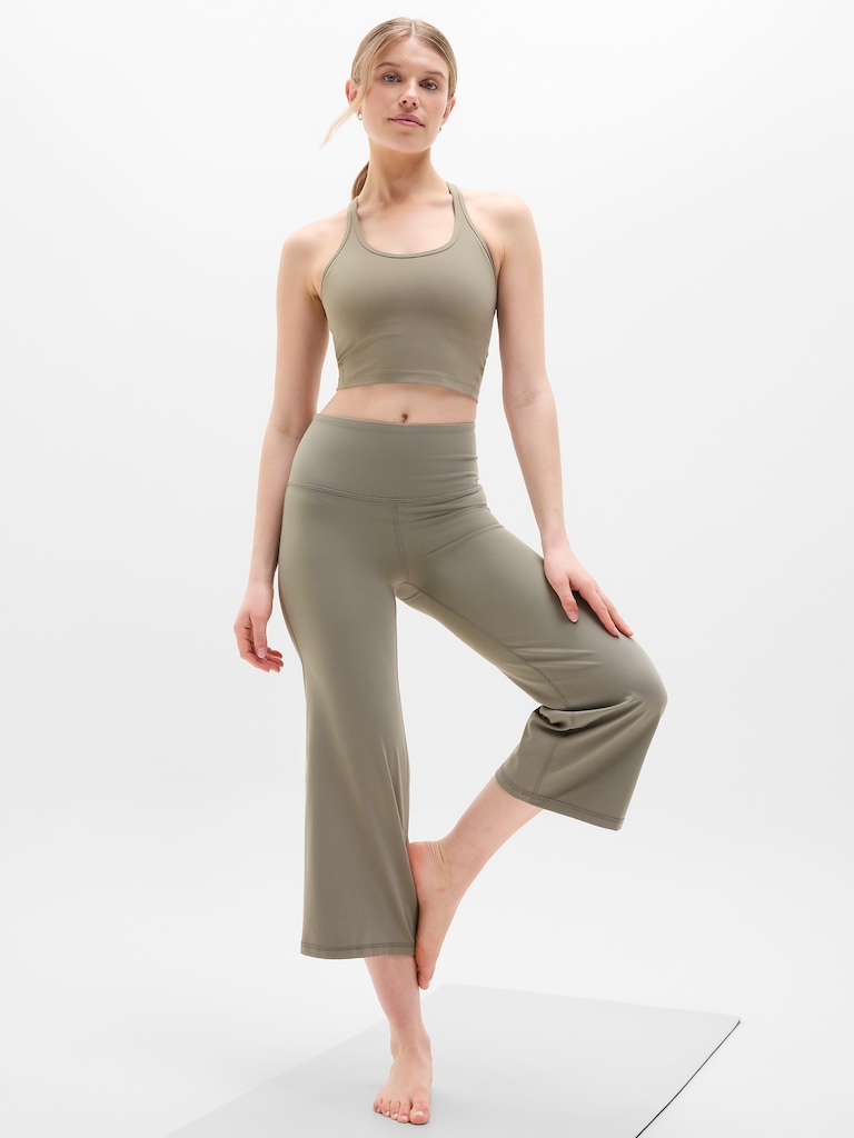 Elation High Rise Crop Flare