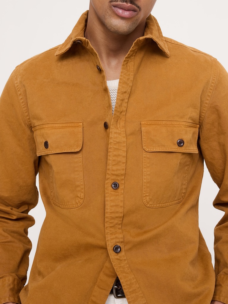 Cotton Twill Overshirt