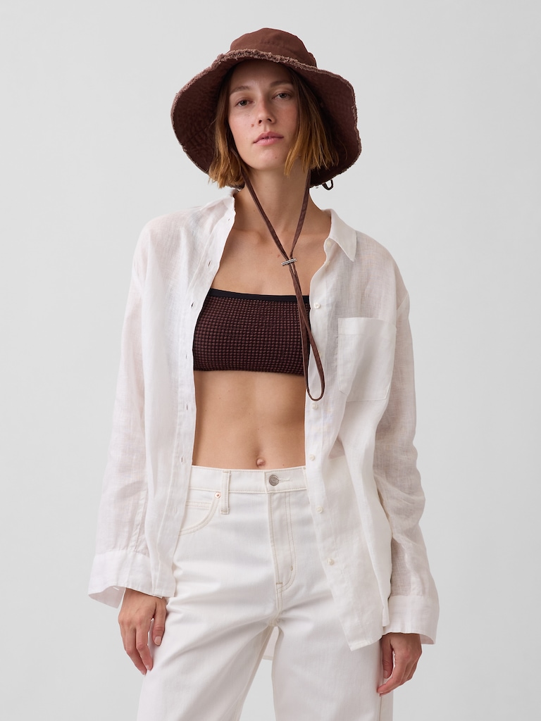 Frayed Bucket Hat