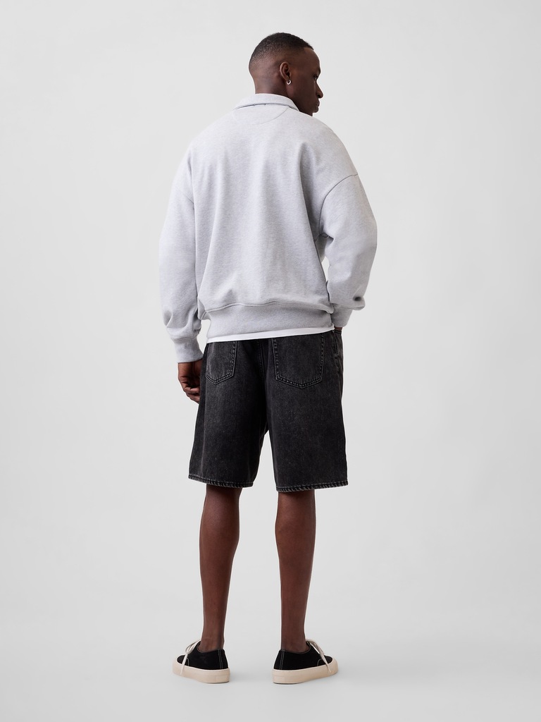 9" SuperSoft Loose Denim Shorts