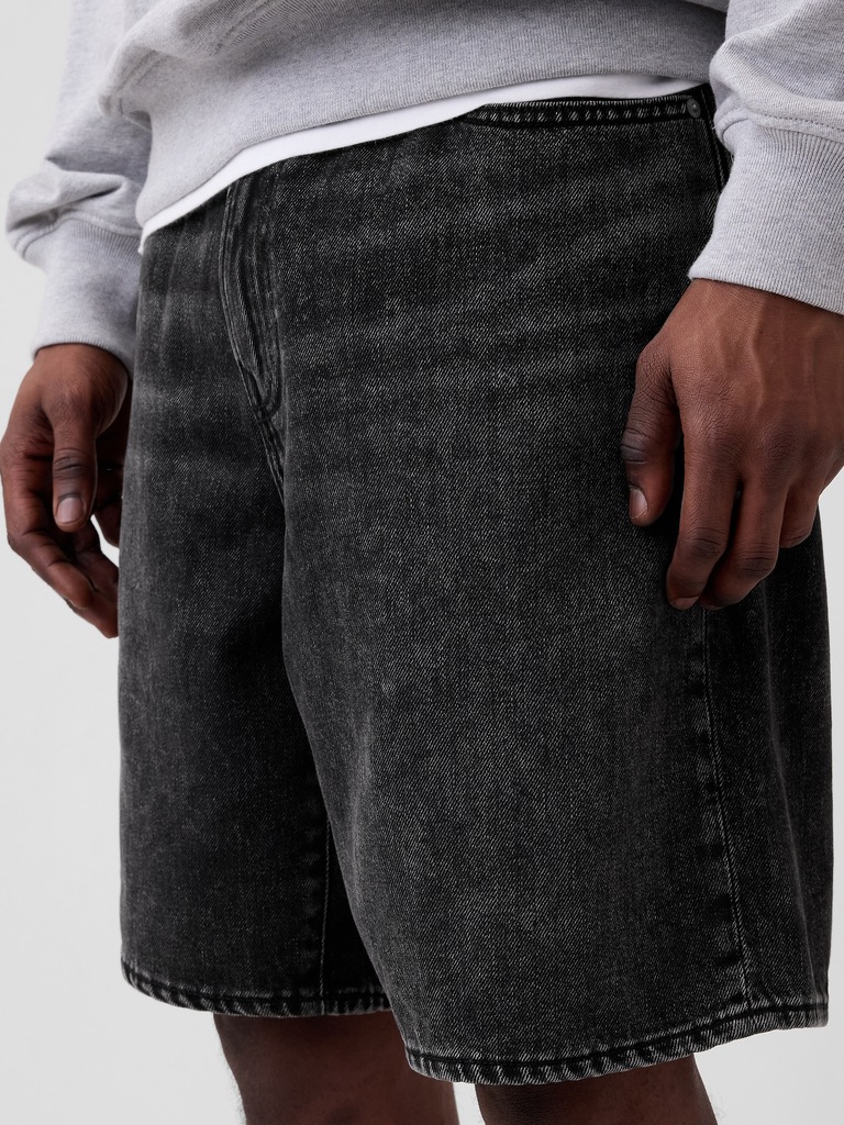 9" SuperSoft Loose Denim Shorts