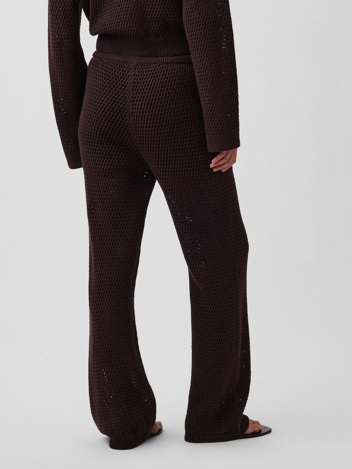 100% Cotton Crochet Sweater Pants