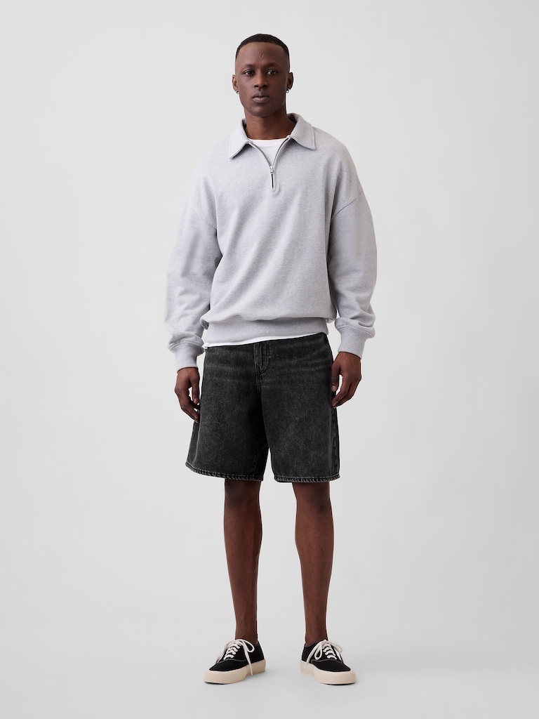 9" SuperSoft Loose Denim Shorts