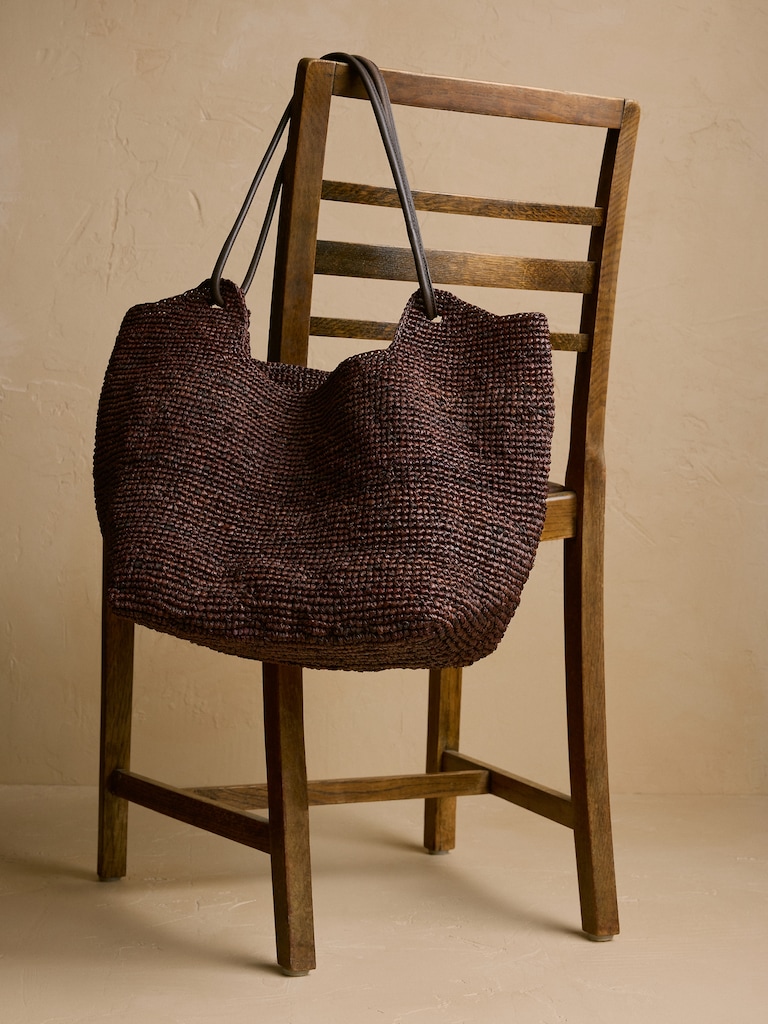 Amaya Raffia Bag by Bembien