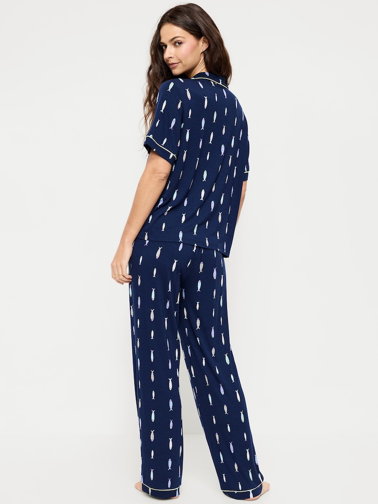 Sunday Sleep Knit Jersey Pant Set