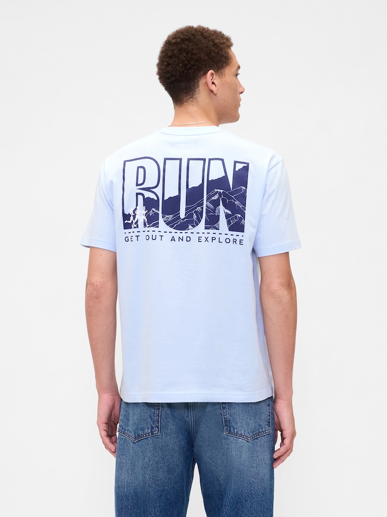 Everyday Soft Relaxed Gap Graphic T-Shirt