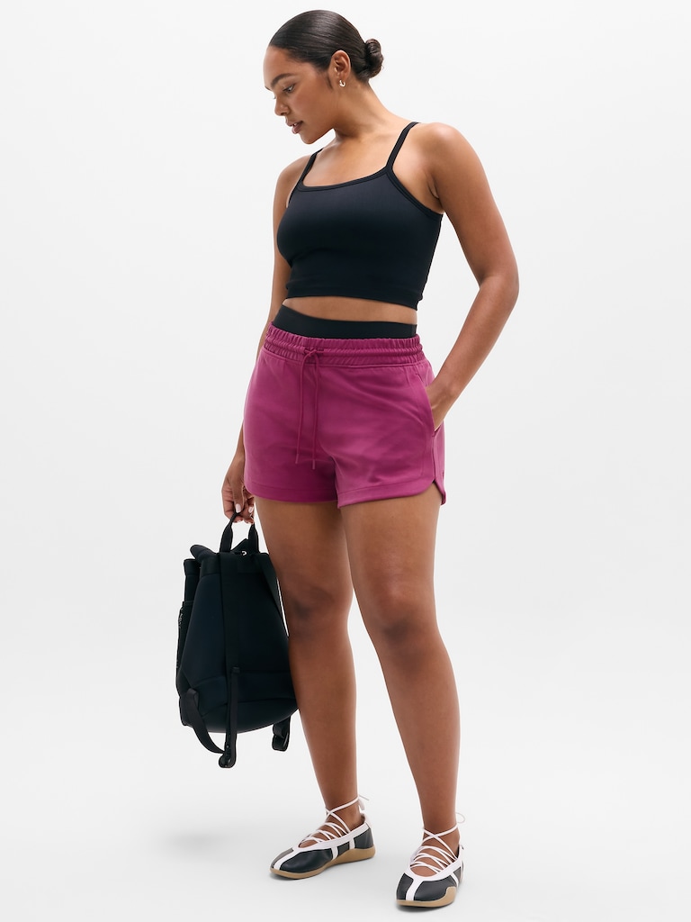 Seasoft Mid Rise 4" Short