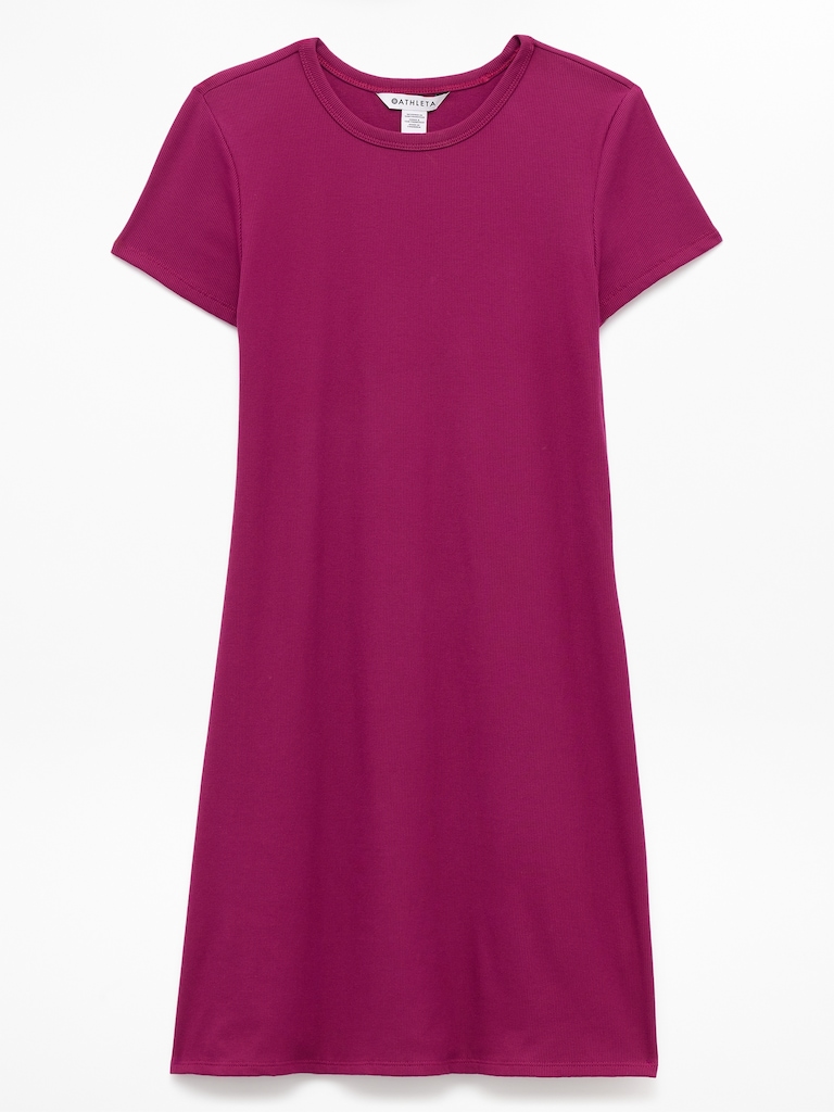 Signature Rib Tee Dress