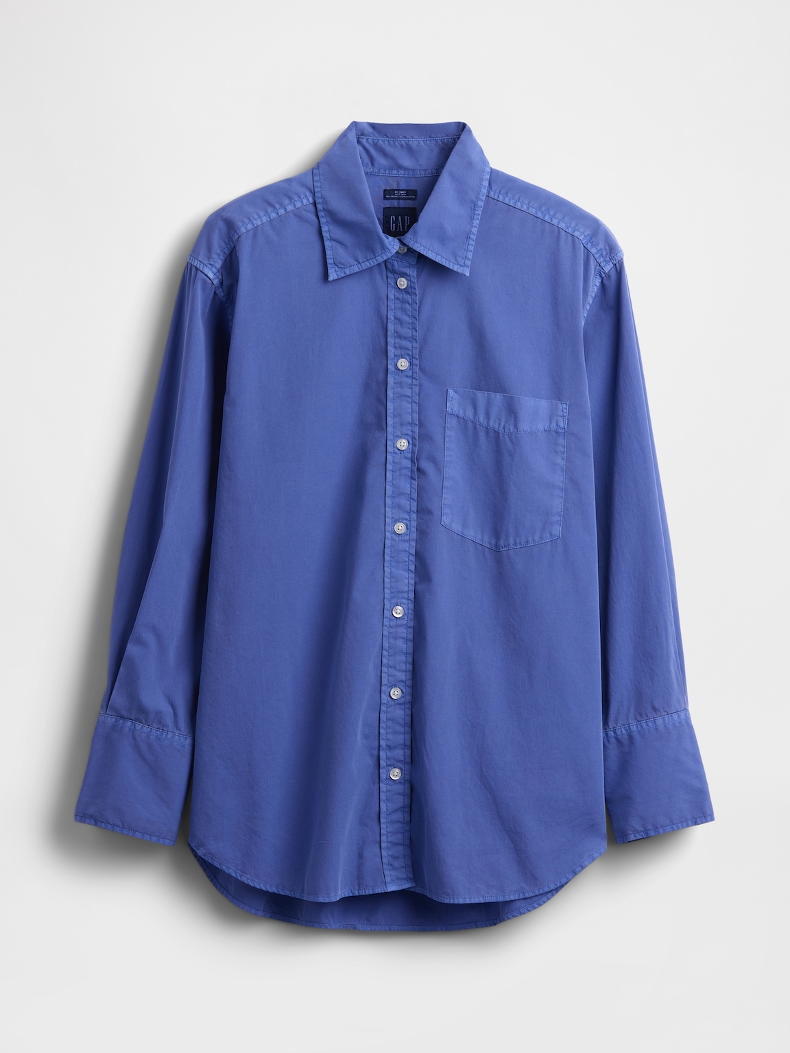 Organic Cotton Poplin Big Shirt