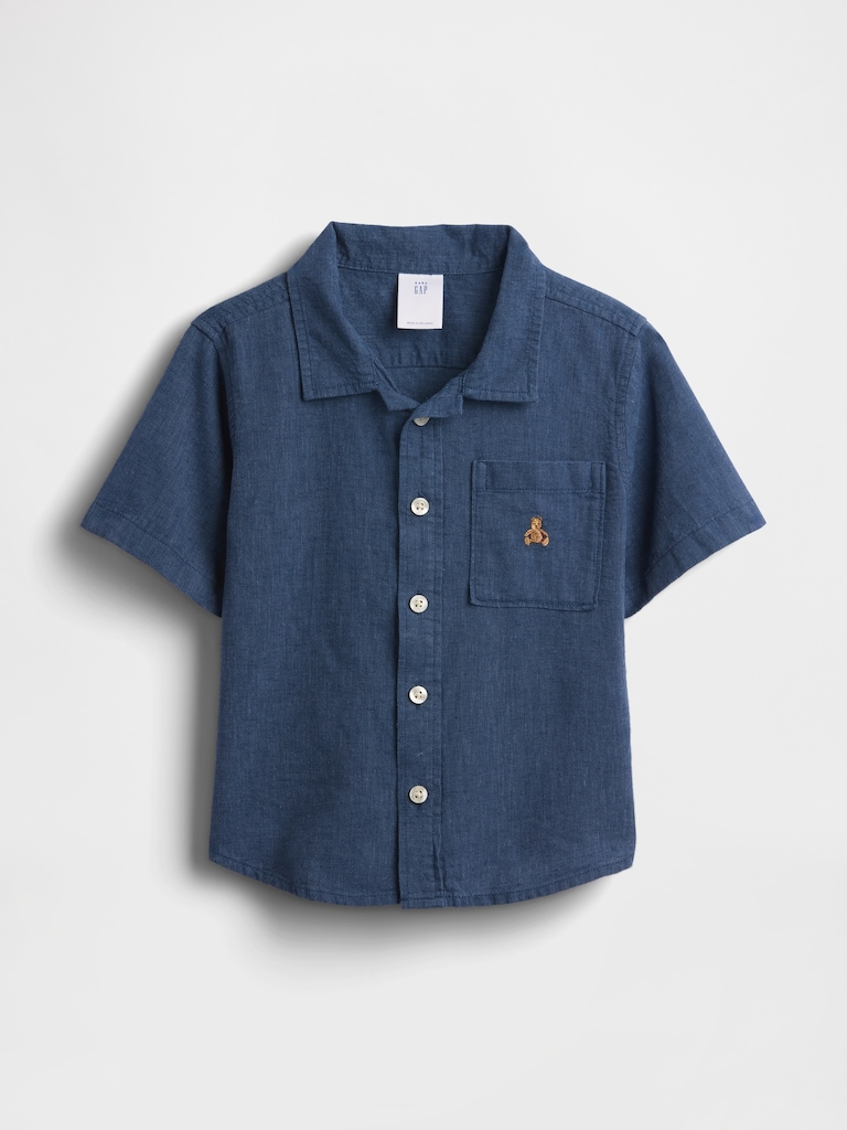 Baby & Toddler Linen-Cotton Shirt