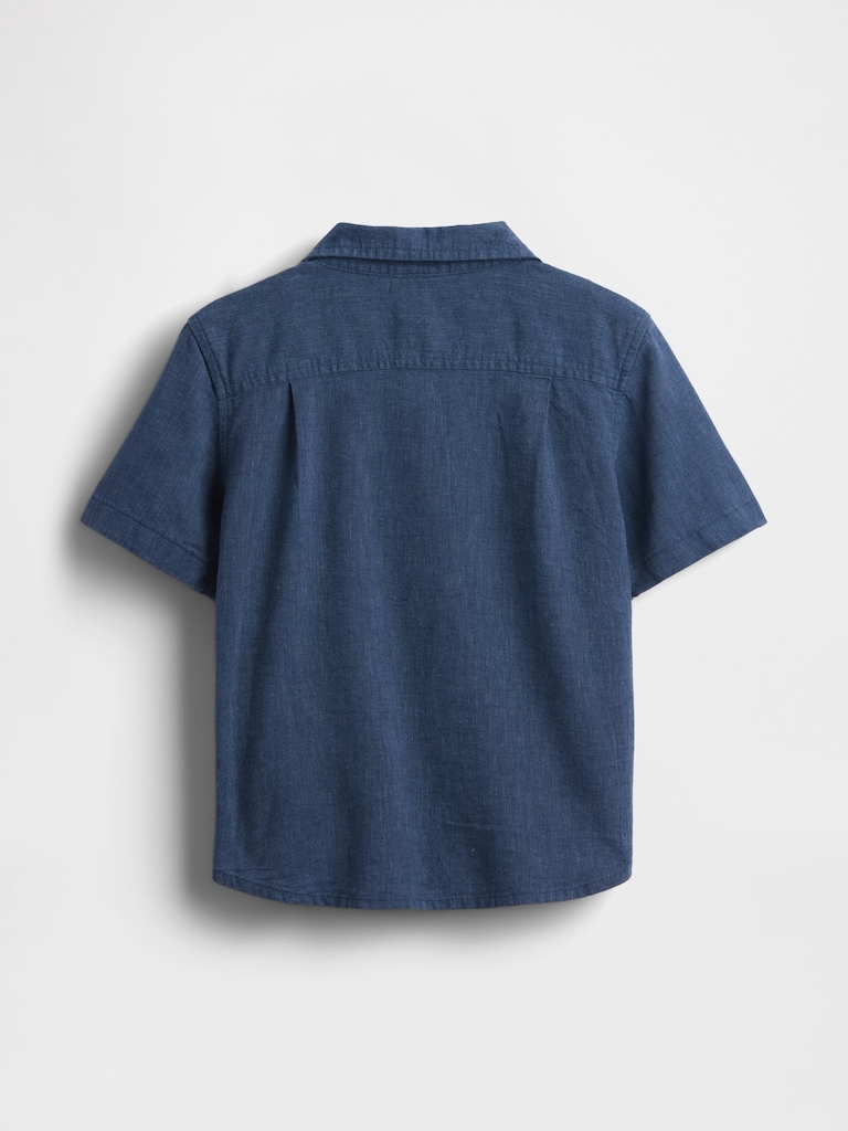 Baby & Toddler Linen-Cotton Shirt