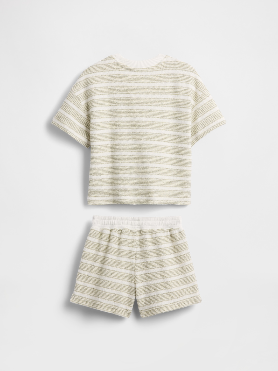 Baby & Toddler Terry Stripe Outfit Set