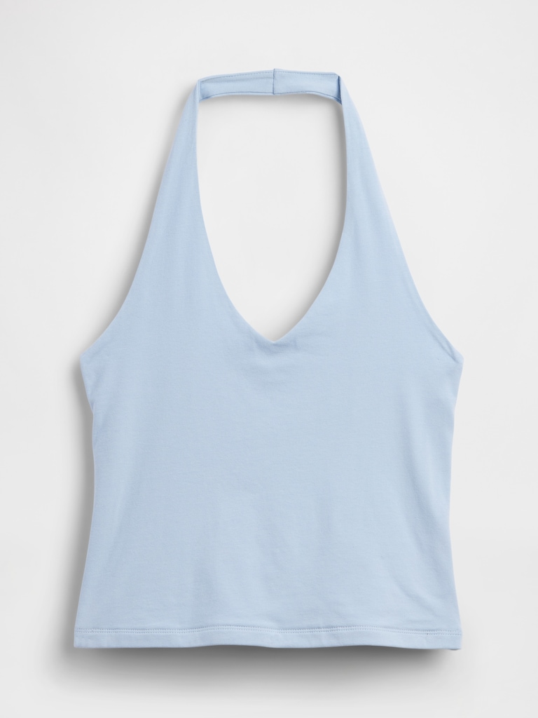 CloseKnit Halter Crop Top