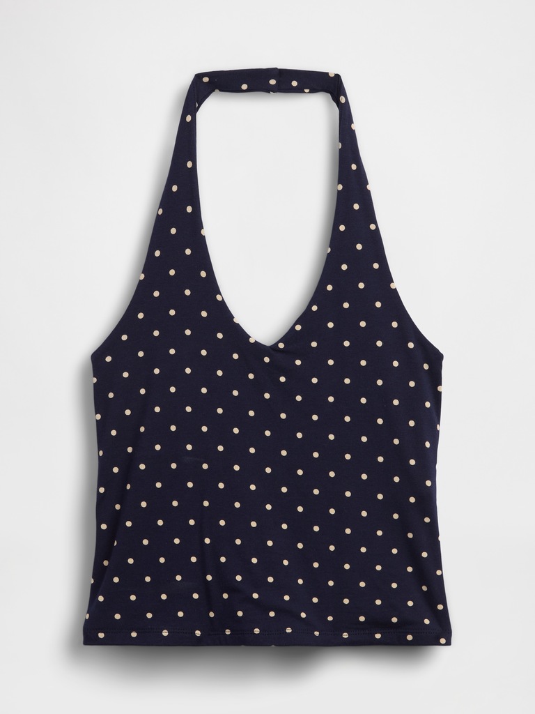 CloseKnit Halter Crop Top