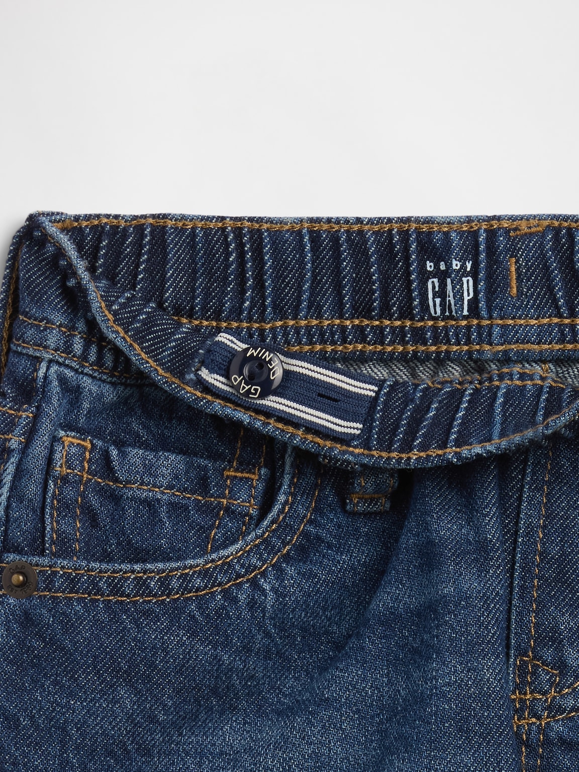 Baby & Toddler UltraSoft Denim Pull-On Baggy Shorts