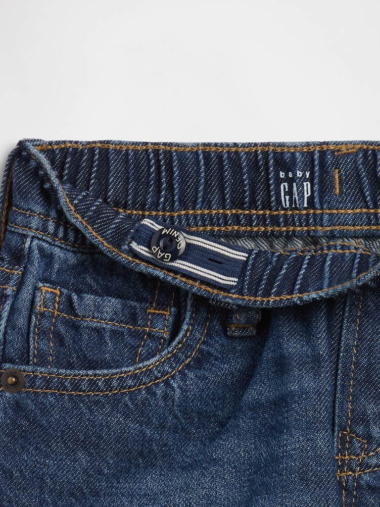 Baby & Toddler UltraSoft Denim Pull-On Baggy Shorts