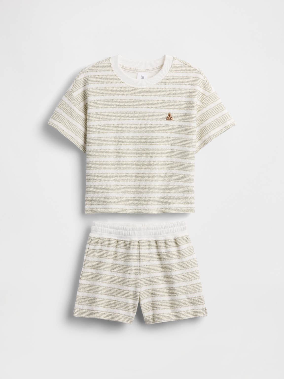 Baby & Toddler Terry Stripe Outfit Set