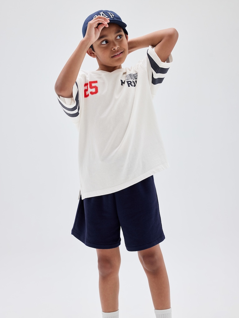 Kids Relaxed Pull-On French Terry Shorts