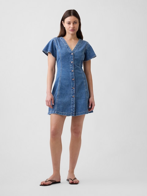 Women Dresses & Jumpsuits Denim Dresses | Gap Factory Women Dresses & Jumpsuits Denim Dresses | Gap Factory