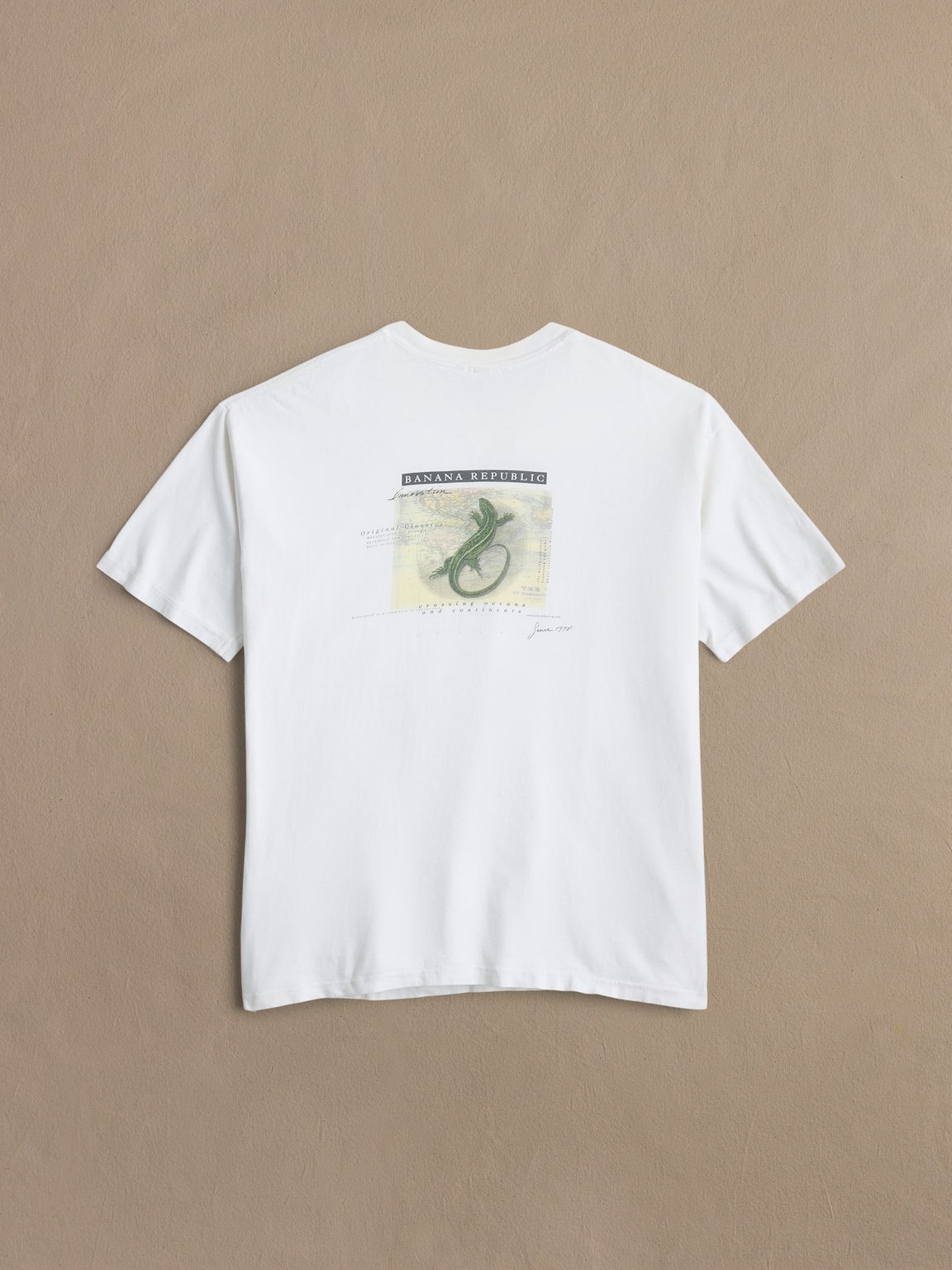 Archive Gecko Graphic T-Shirt Men's Size L