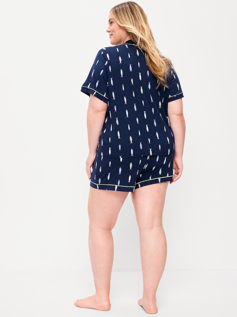 Sunday Sleep Knit Jersey Short Set