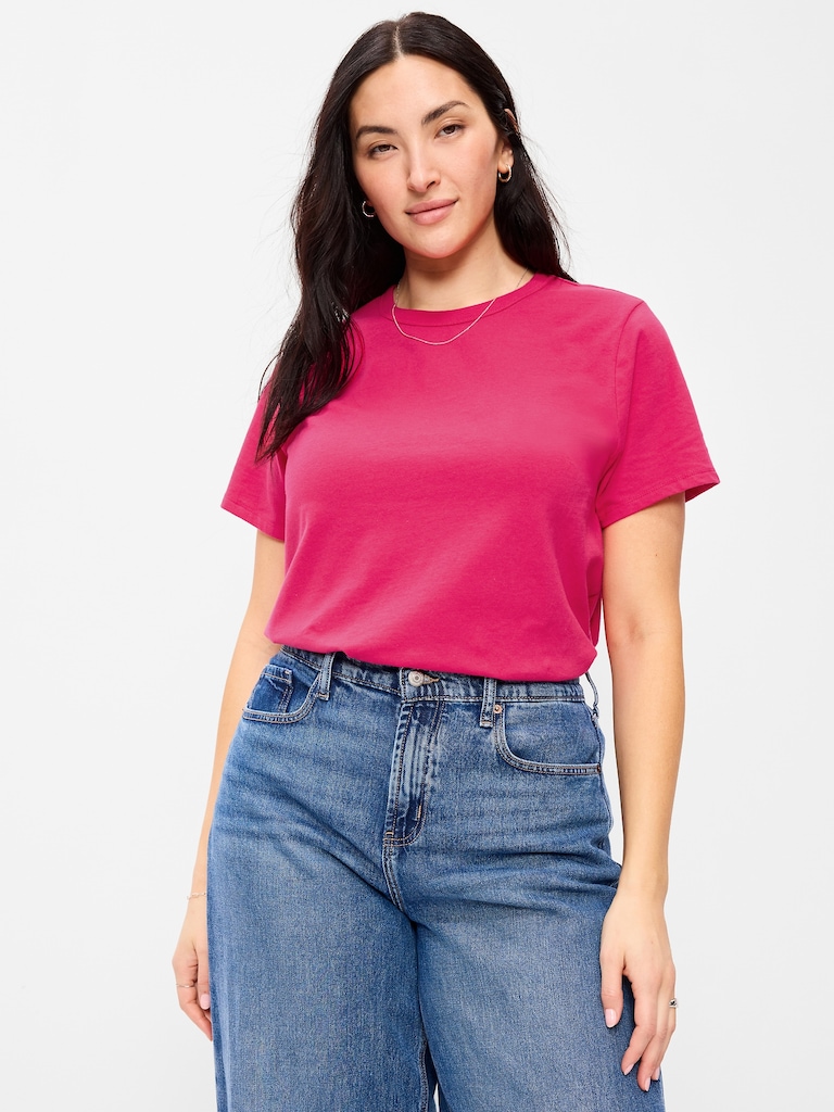 T-shirt passe-partout ras du cou