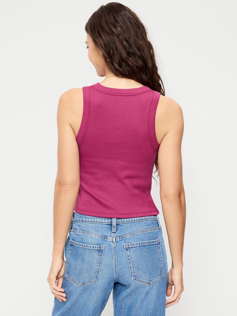 Snug Crop Tank Top