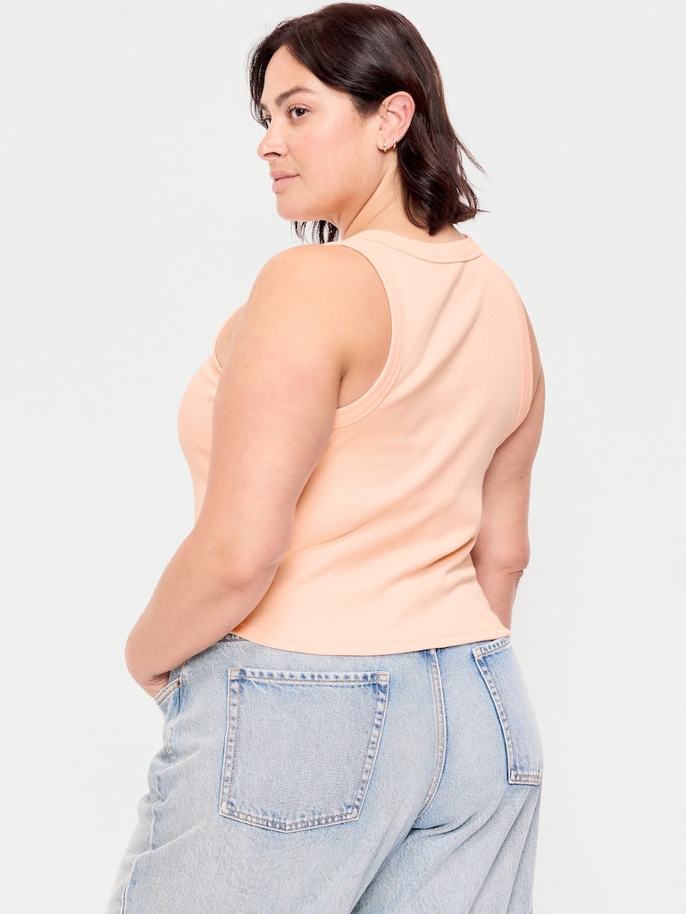 Camisole courte moulante