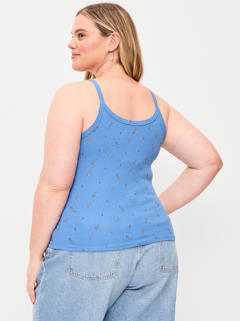 Pointelle Cami Tank Top