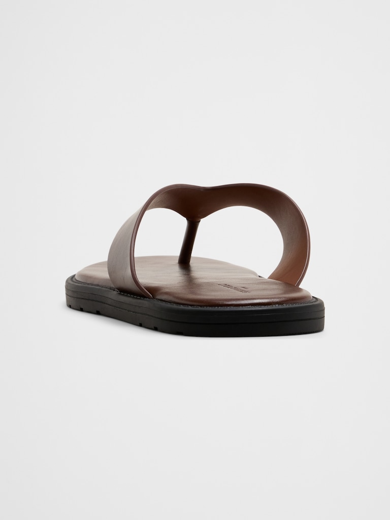 Vegan Leather Flip Flop