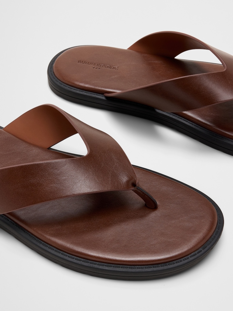 Vegan Leather Flip Flop