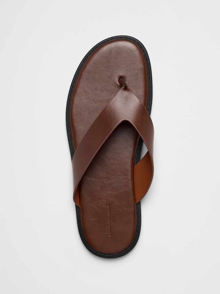 Vegan Leather Flip Flop