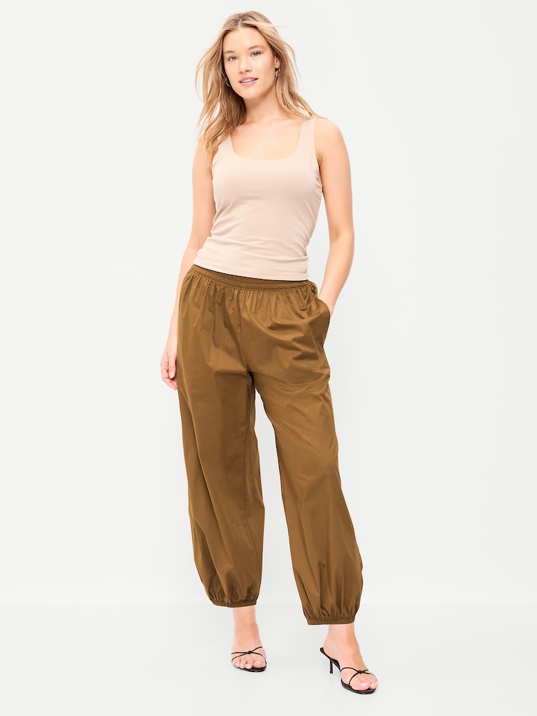 Lightweight Pull-On Parachute Pants