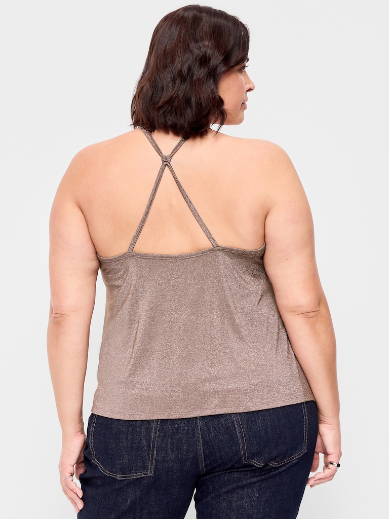 Strappy-Back Swing Tank Top