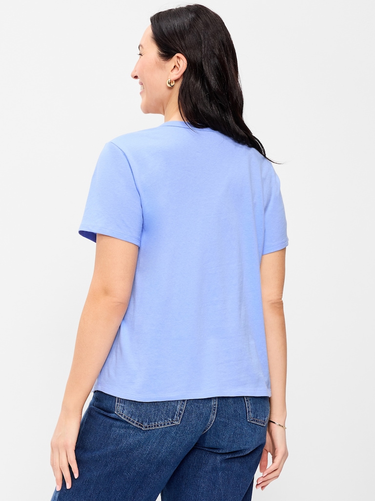 EveryWear Crew-Neck Logo-Graphic T-Shirt