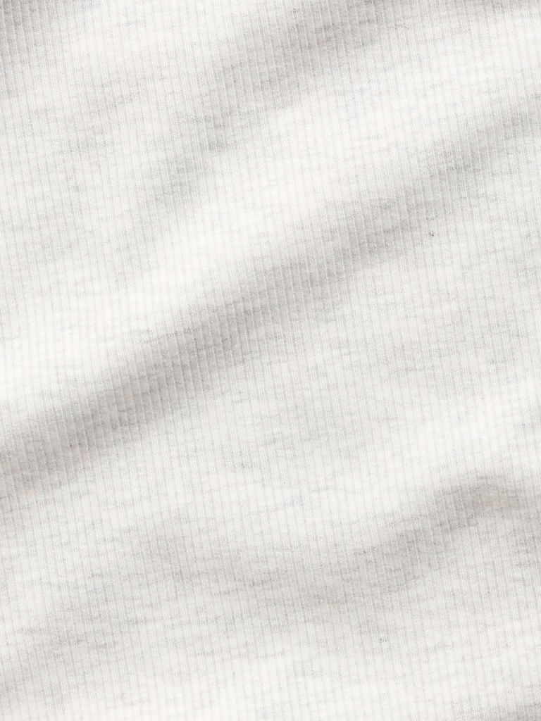 Signature Rib Crop Tee