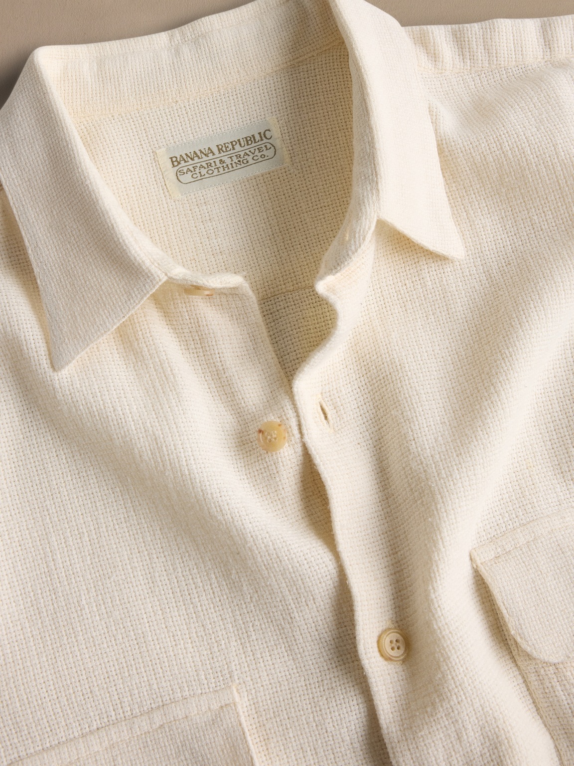 Archive White Ventilated Shirt Men's Size M