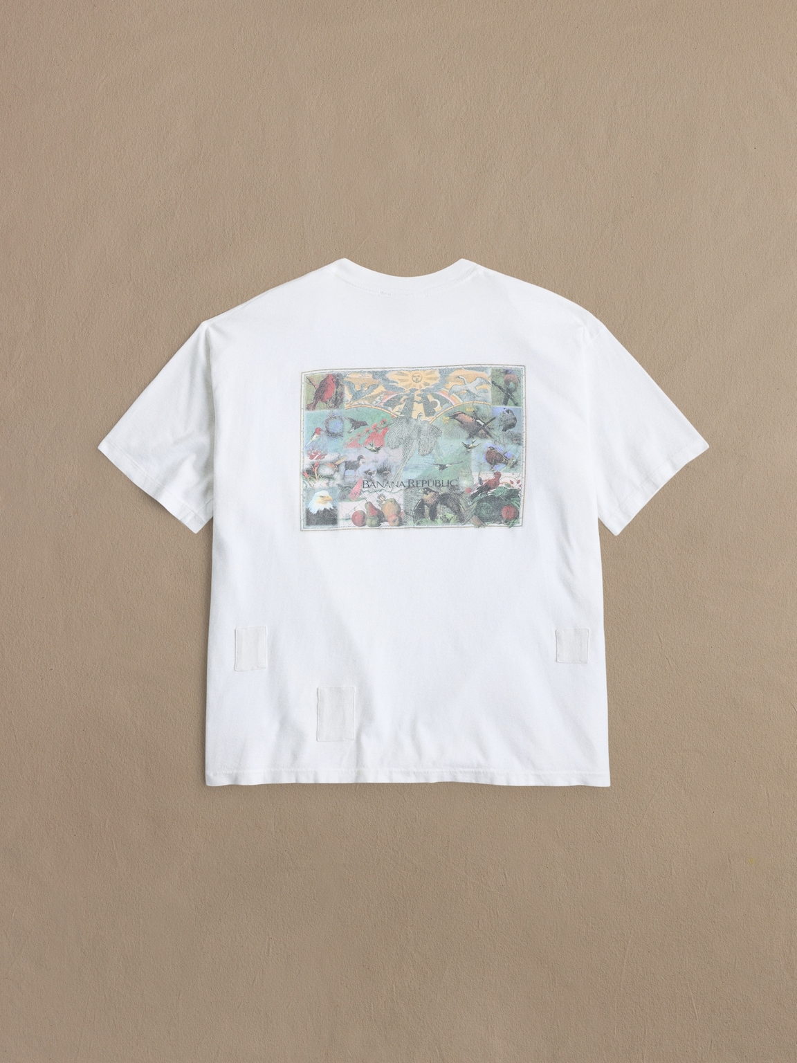 Archive Multi Bird Graphic T-Shirt Men's Size L