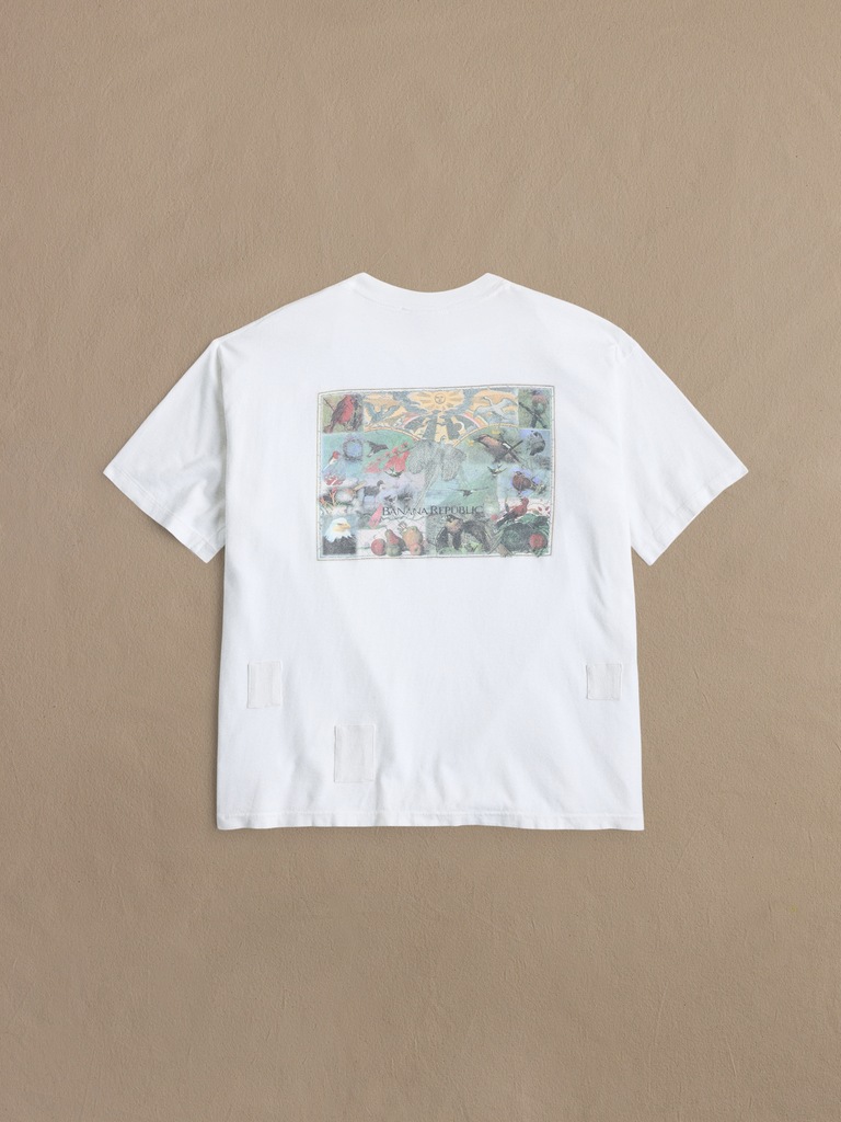 Archive Multi Bird Graphic T-Shirt Men's Size L