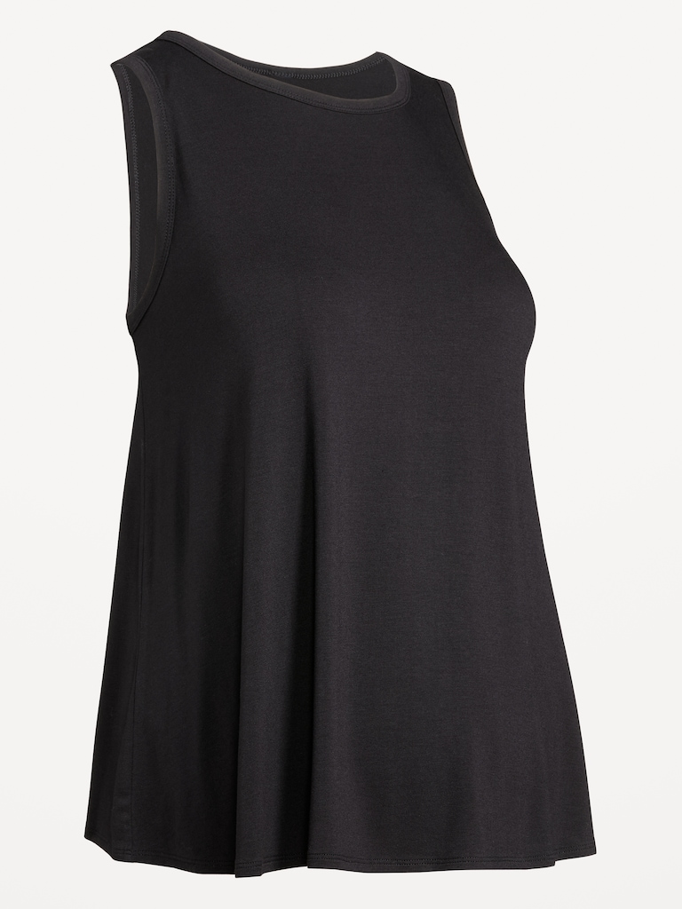 Camisole décontractée à encolure haute de maternité