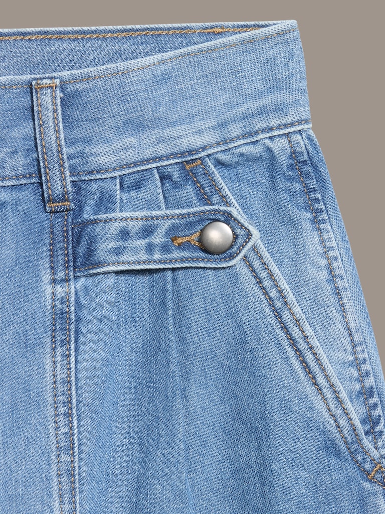 Old Navy x Christopher John Rogers High-Waisted Barrel Jeans