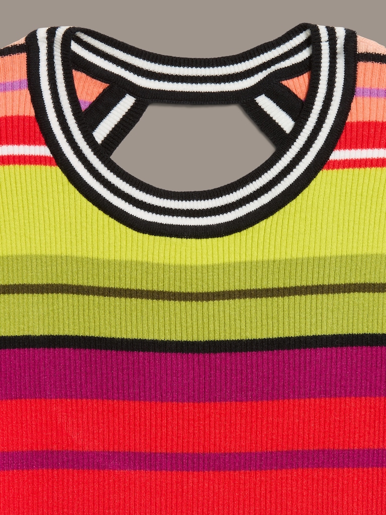 Old Navy x Christopher John Rogers Long-Sleeve Back Keyhole Sweater