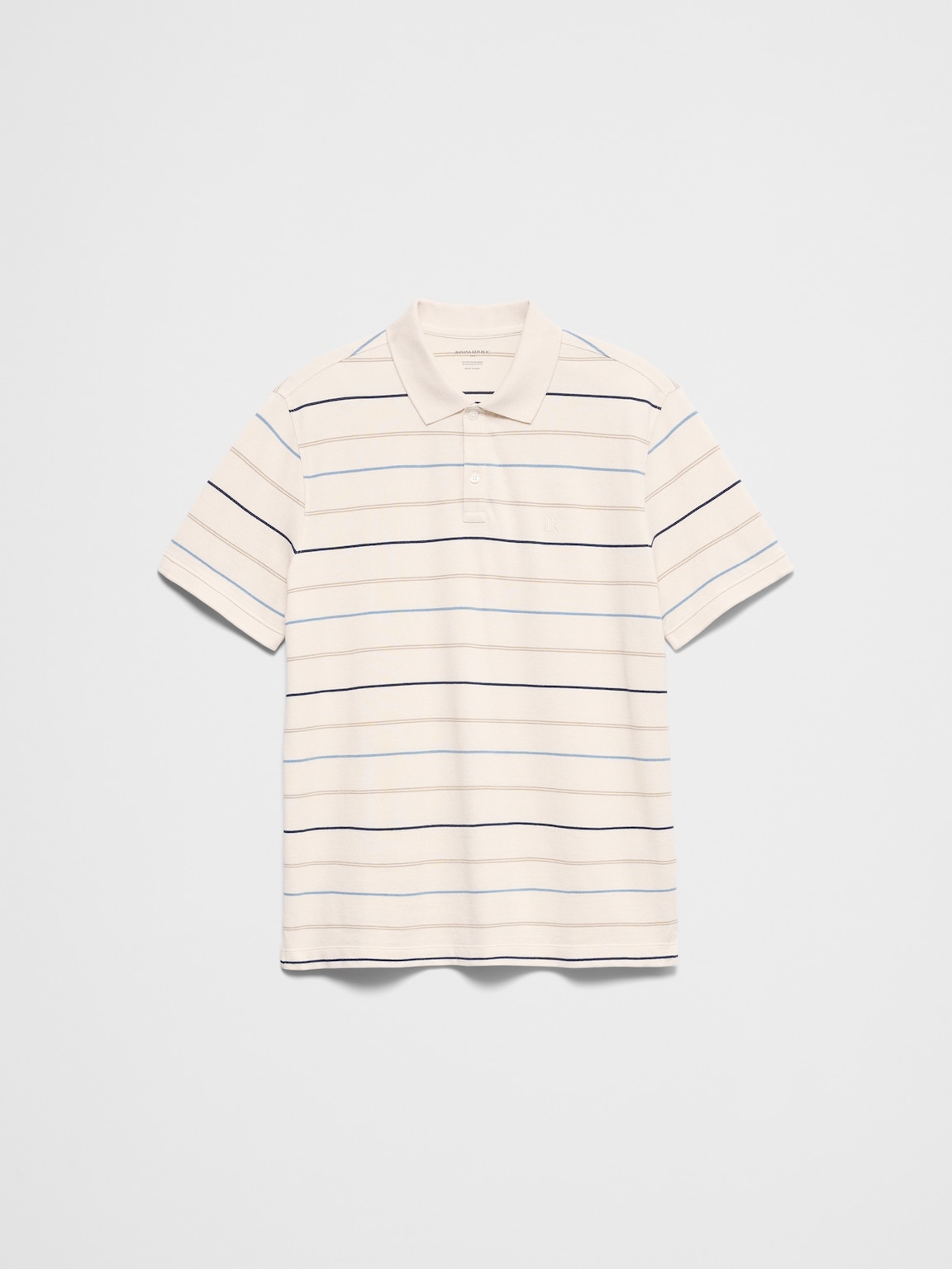 Standard-Fit Pique Polo