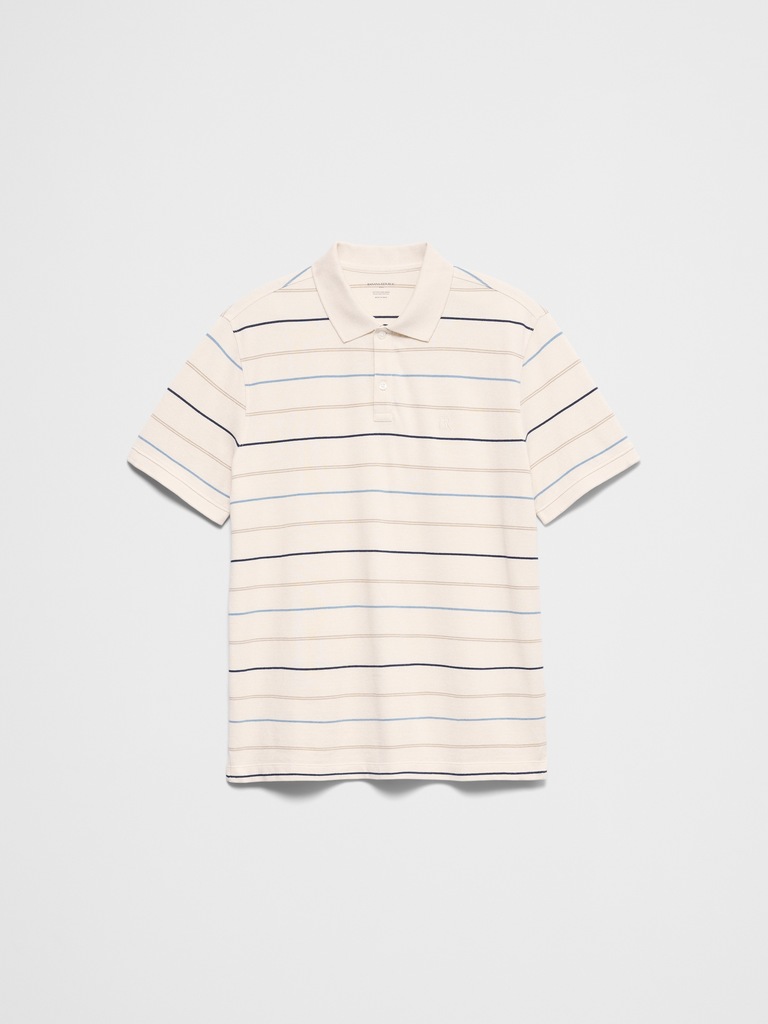 Standard-Fit Pique Polo