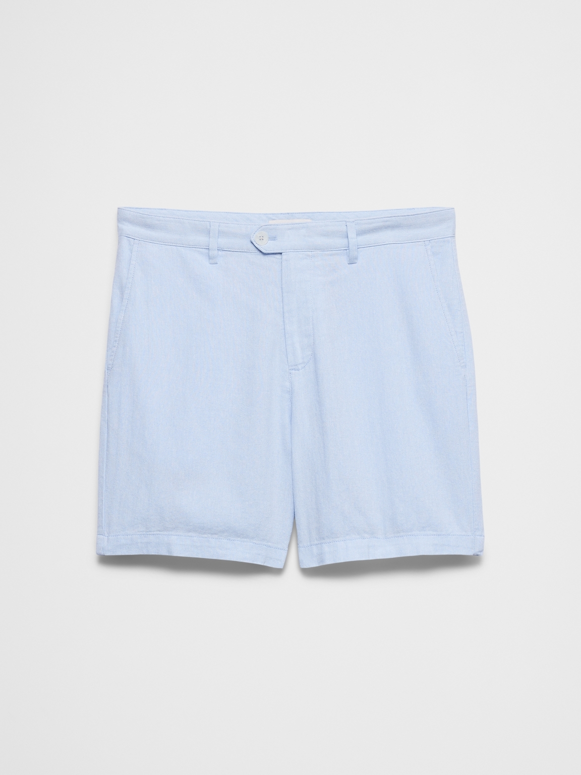 Slim-Fit 7" Linen-Blend Short