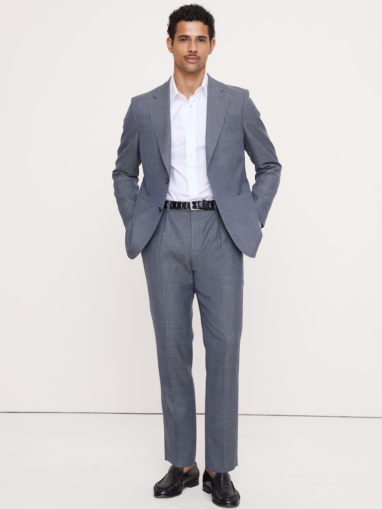 Italian Wool Ventile Suit Pant
