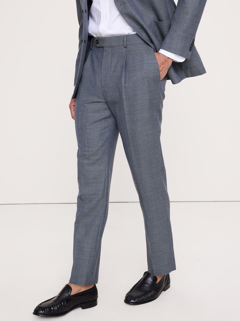 Italian Wool Ventile Suit Pant