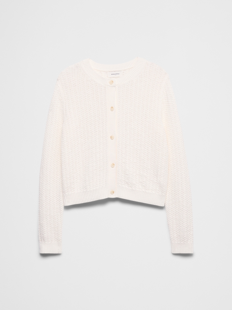 Textured Cardigan